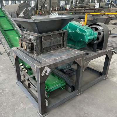 50kW Power Single Power Plastic Film Shredder voor staaldraad in 200-2200mm Input Size