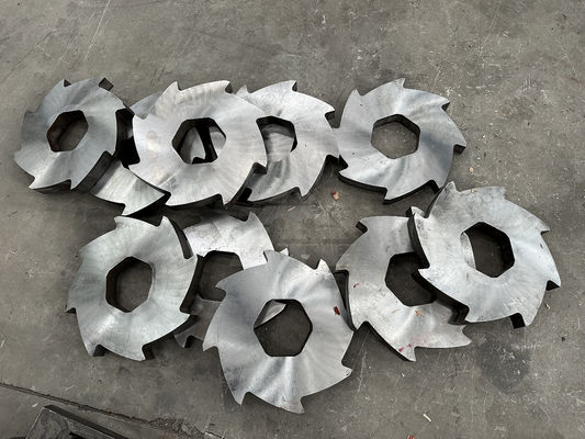 Eenmachine met een vermogen van 50 kW voor de ontbinding van plastic papier en metaal