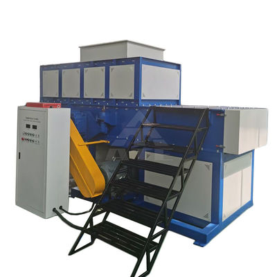 300-500 kg capaciteit Industriële enkelastige plastic flessen versnippermachine voor het versnipperen