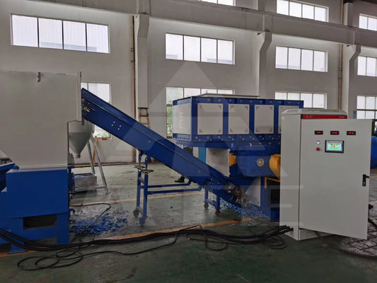 300-500 kg capaciteit Industriële enkelastige plastic flessen versnippermachine voor het versnipperen