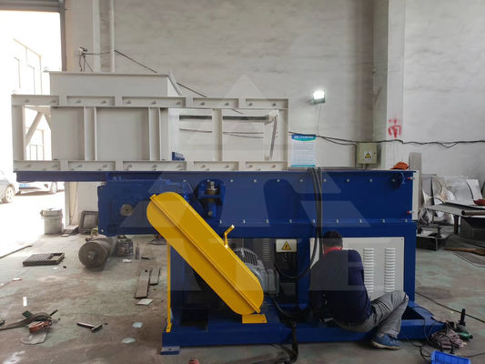 300-500 kg capaciteit Industriële enkelastige plastic flessen versnippermachine voor het versnipperen