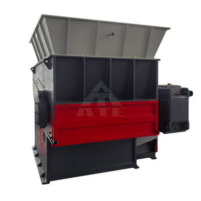 Afbeelding van de klant Eénastig gebruikte plastic versnippermachine voor stofrecycling