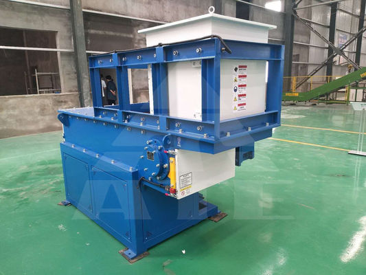 22kW eenastig versnipper voor recycling van plastic karton en papier met een hoge capaciteit