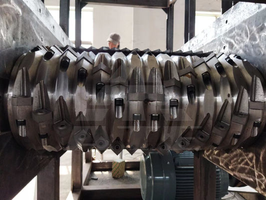 Een concurrerende eenasmachine voor afvalschroefmachine voor plastic mini-commercieel karton