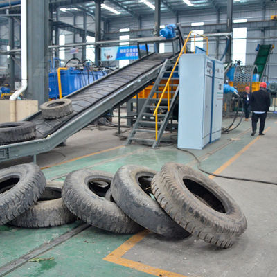 22kW vermogen aangepaste spanningsbandschroefmachine met recyclageapparatuur en dubbele as
