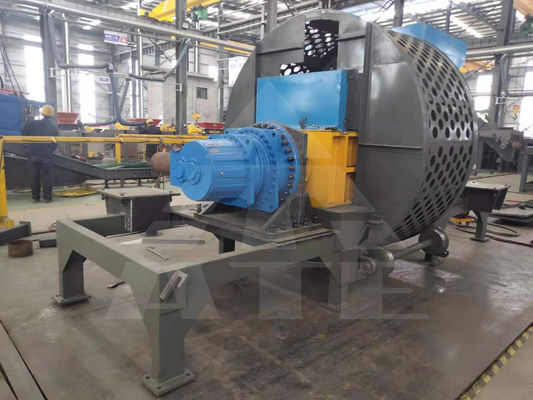 Recycling van hoogwaardige banden met rubberbanden banden versnippermachine en vervoerband