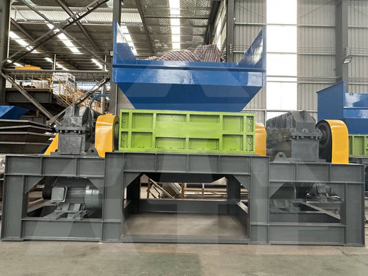 Schrootmachine voor het schrobben van metaal, kunststof en houtglas voor de recycling van afvalstoffen in verschillende industrieën
