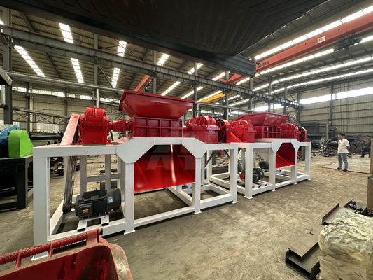 Aanpasbare 1-10 cm eindproduct metalen stof versnippermachine voor PET-flessen