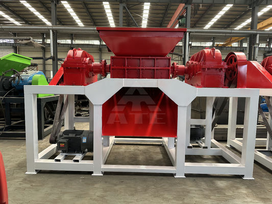 Bekende MOTOR Plastic Shredder voor het recyclen van metaalschroot en vuilnisbakken