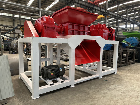 Aanpassing Multifunctionele afvalschroefmachine met dubbele schacht met metaalschroot