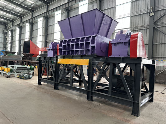 Multifunktioneel 2000 Aluminium blikken Metalen schroot Keukenafval Plastic karton gegolfde versnipper