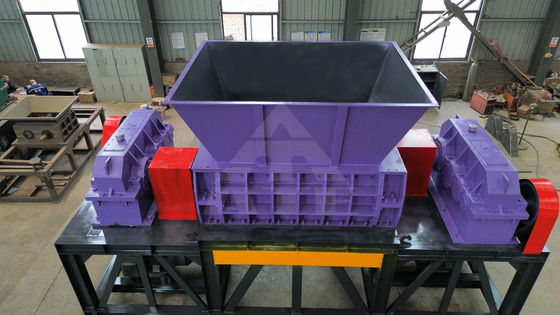 Multifunktioneel 2000 Aluminium blikken Metalen schroot Keukenafval Plastic karton gegolfde versnipper