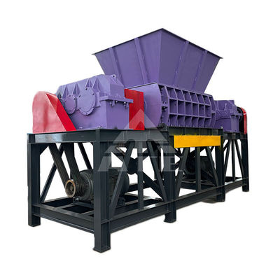 Compact twee schacht type 2000 Schroot Metal Hard Disk Plastic Cardboard Shredder Carton Shredder Machine