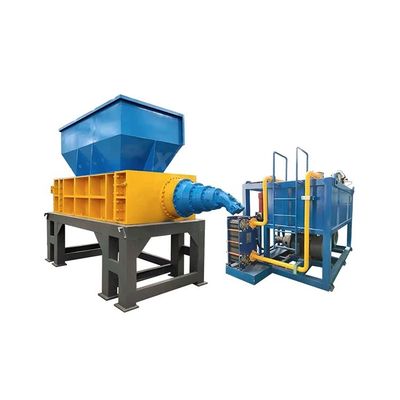 Doppelschacht afvalplasticcrusher voor metaal auto ijzer staal plastic fles shredder