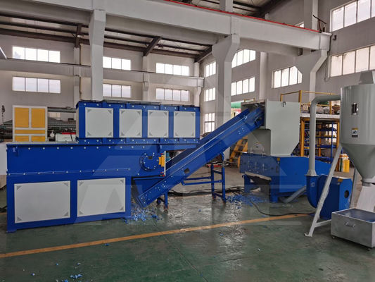 Doppelschacht afvalplasticcrusher voor metaal auto ijzer staal plastic fles shredder