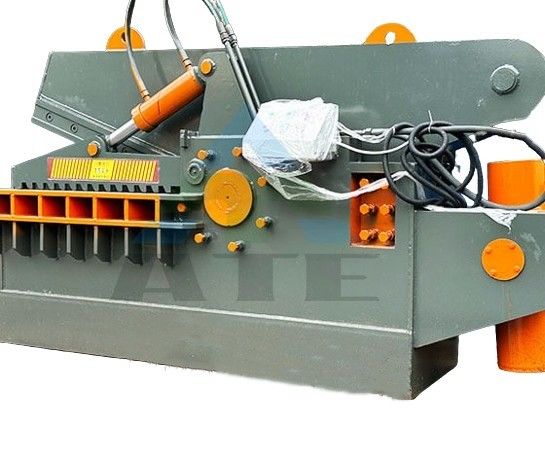 Bouwwerken 20T Guillotine Crocodile Shear voor het snijden van koolstofstaal metaalschroot