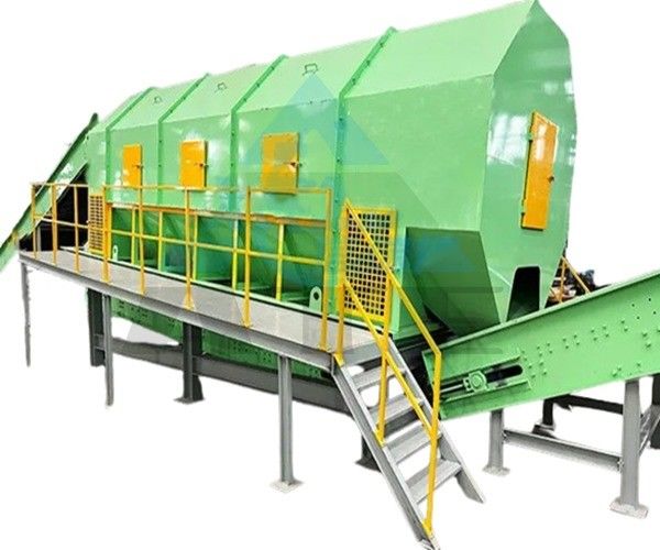 Machines voor het sorteren en recyclen van roestvrij afval voor stedelijk afvalbeheer 500 ton/dag