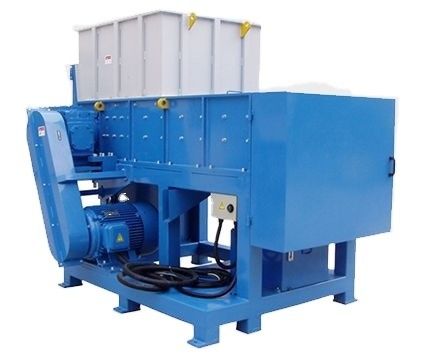 Single Shaft Plastic Films Geweven Jumbo Bags Pipe Lump Shredder Machine voor afvalplastic