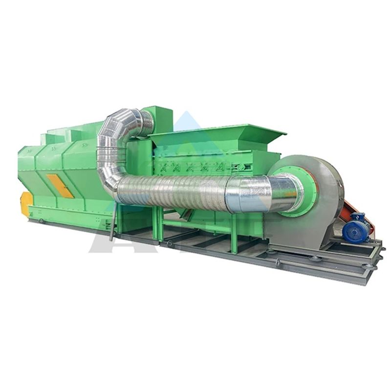 26.7-79 ton huishoudelijk afval recycling sorteerinstallatie met multifunctionele AI-separator
