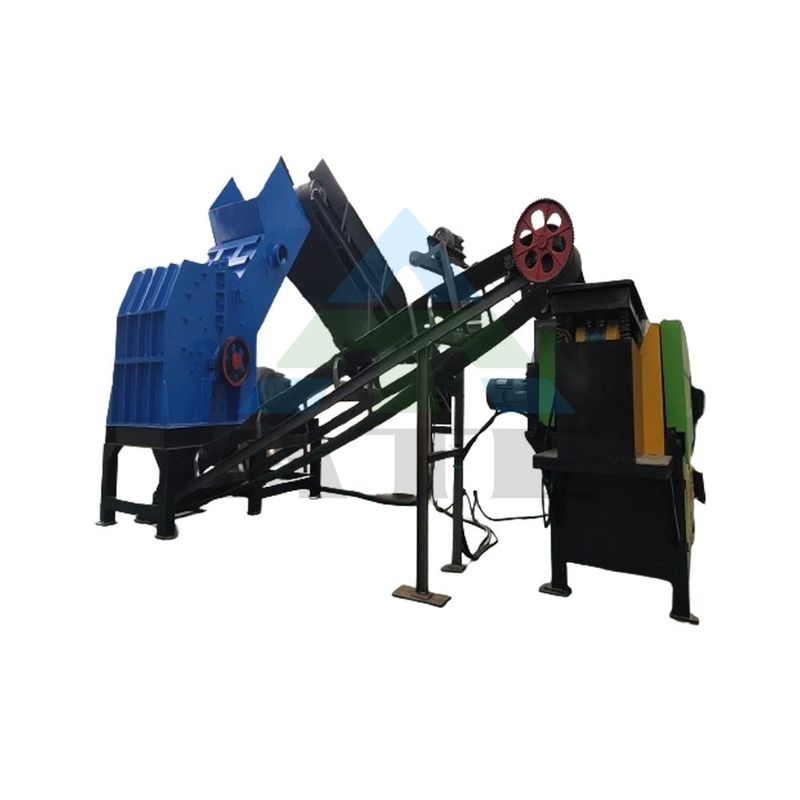 Metalen schrootmachine voor bouwmaterialenwinkels