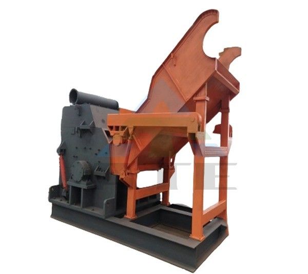 Krachtige 55kW Metal Hammer Mill staalbreker voor het breken van zwaar metaal