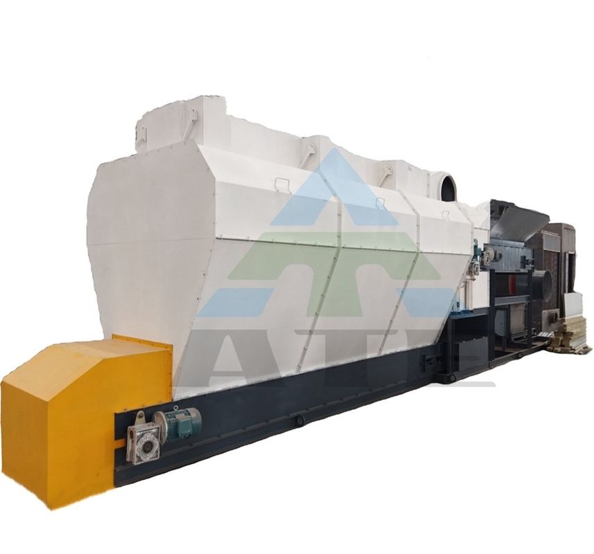 60-90% zakbrekingspercentage Vaste afvallucht sorteren en scheiden vuilnis screening machine