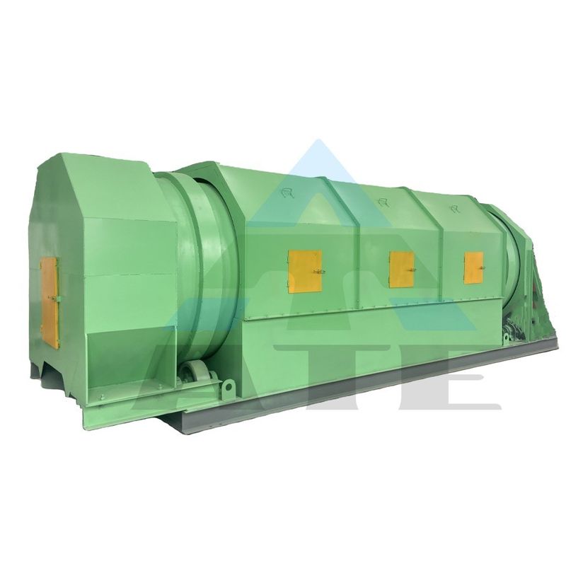 Schermtrommel voor het recyclen van vast afval en instelbare spanning 380V afvalverzamelaar