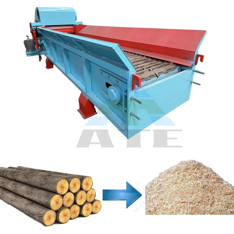 High Speed Heavy Duty Hydraulische Houtbreker Drum Chipper Machine Input Grootte Op maat