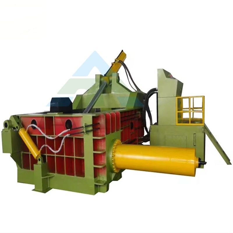Metalen chip automatische briketten hydraulisch systeem baler voor type horizontale ijzeren pin