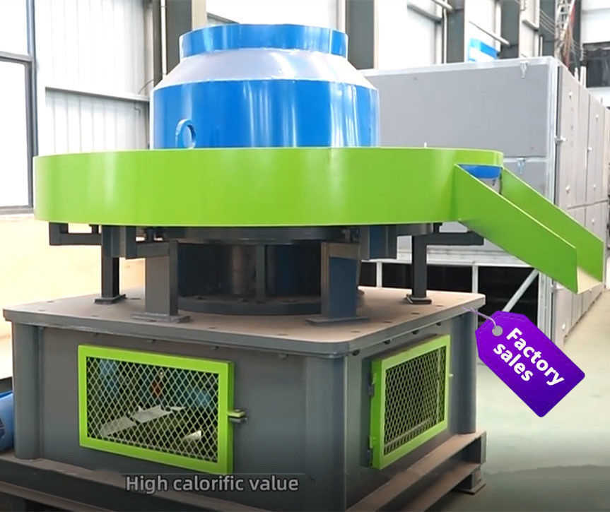 Machine voor het maken van kledingpellets voor het recyclen van vaste afvalstoffen