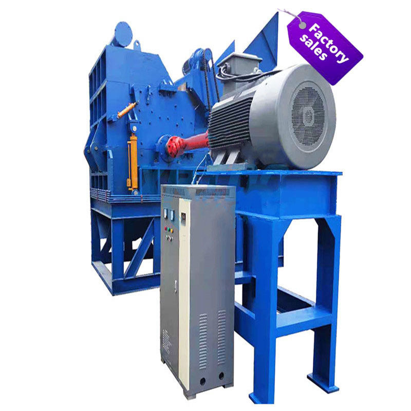 Recyclingmachine voor metaalafval
