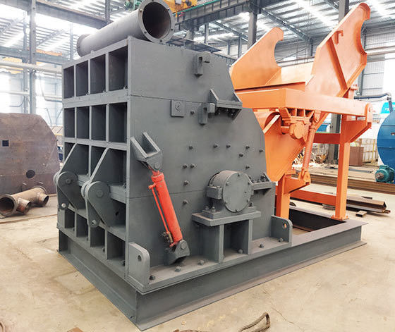 Metalen recyclingapparatuur voor roestvrij staal schroot hamermolenbreker voor autocarrosserie blikken