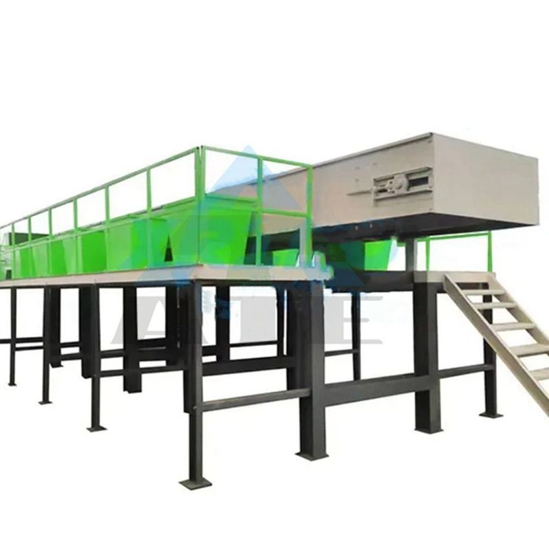 Platform voor het sorteren van huishoudelijk afval voor de sanering van bouw- en stedelijk afval