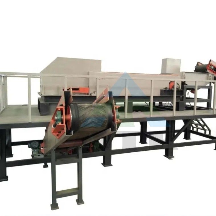 Magnetische scheider voor afval van aluminium en van niet-ferronhoudende metalen