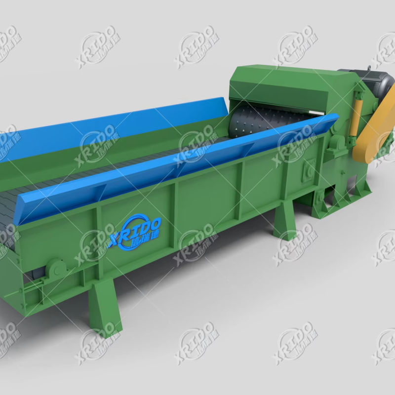 Bouwmaterialen winkels Dubbele schacht shredder machine voor het breken en slijpen van hout