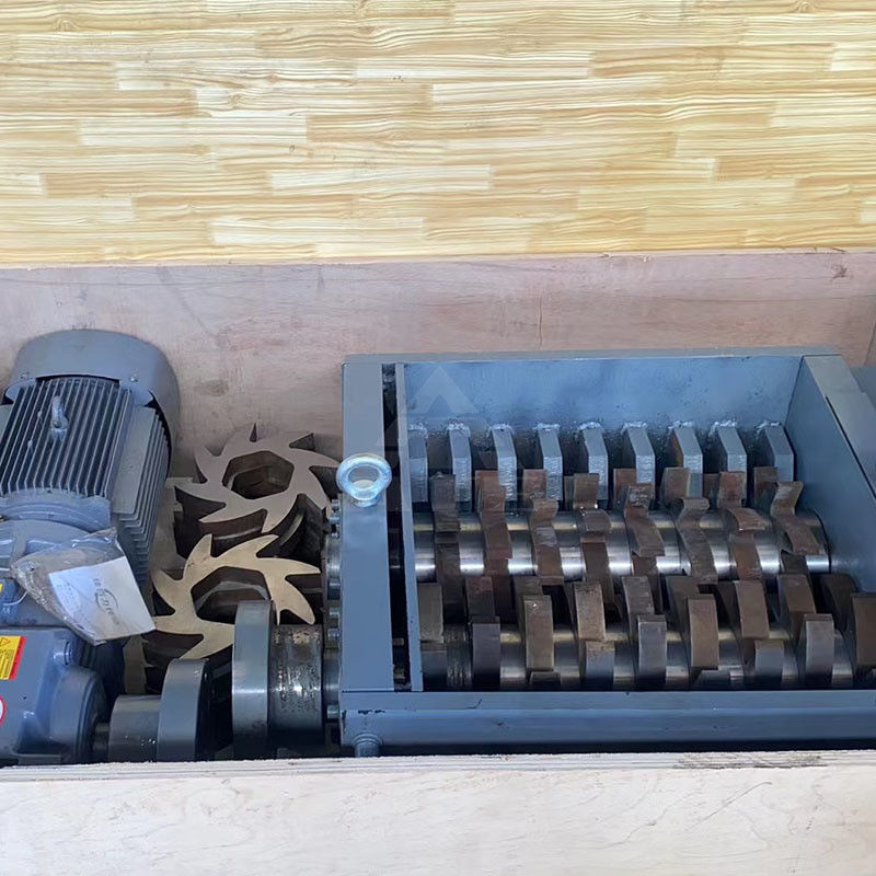 Onderdelen type versnipper mesdoos voor dubbele lemmen industriële metaalschroot versnipper