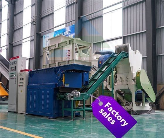 300-1000 t/h Elektromotor stator-afbouwdraadbreker voor het recyclen van koperdraad