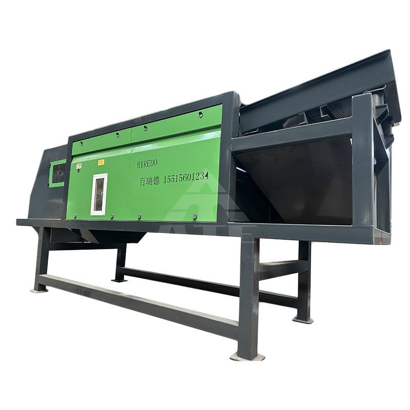 Landbouwen Niet-ferro-metalen koper Droge magnetische scheider Aluminium blikken Eddy Current Separator Machine