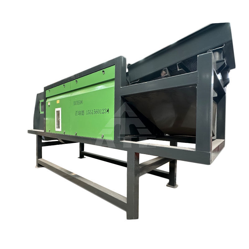 98-99% Separatiepercentage Plastic- en metaalsorteermachine met Eddy-stroomseparator