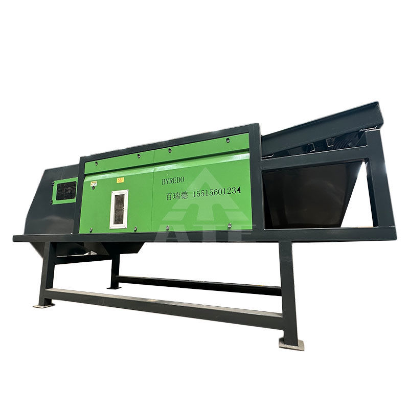 2000 kg afvalsortingsmachine Magnetische ijzerscheider Eddy-stroomscheider voor kunststof