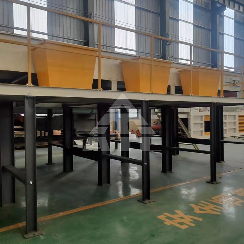 Stedelijk afval sorteermachines Handmatig sorteerplatform Gewicht KG 2000 kg Afvalverzamelaar