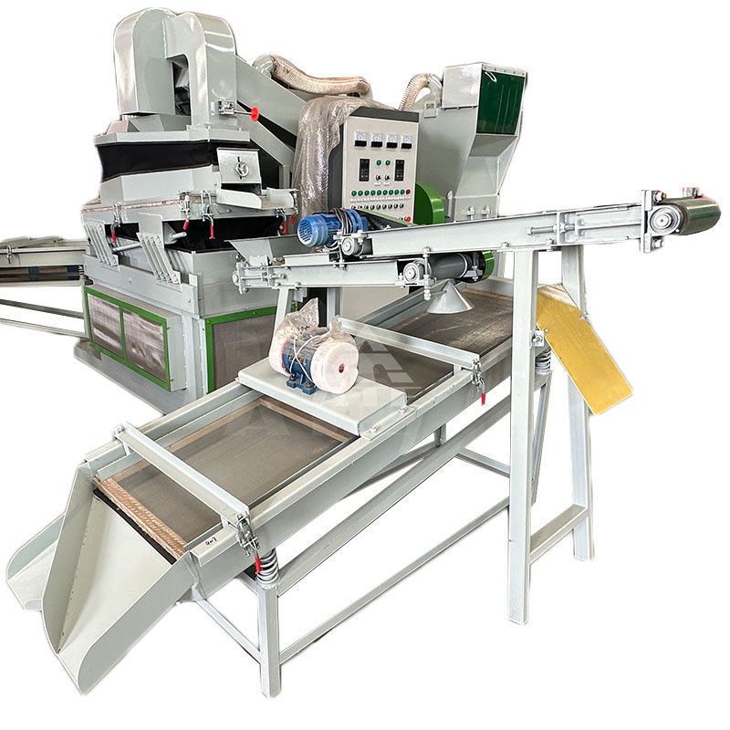 Makkelijke bediening Automatische rijstmachine met gedroogd koper voor het recyclen van kabeldraadgranulaat