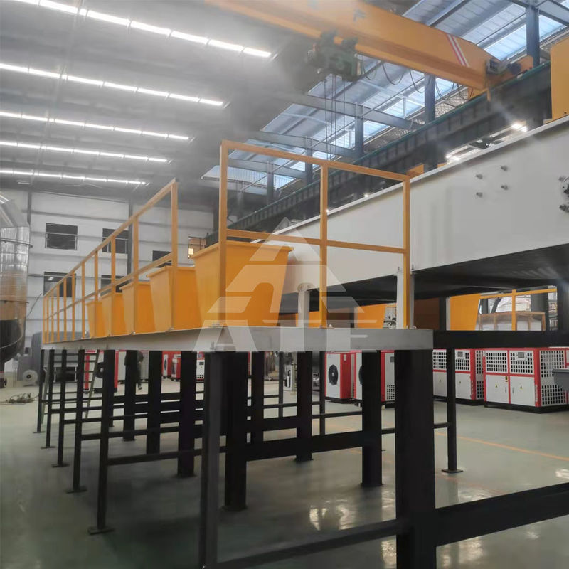 Huishoudelijk afval sorteerplatform Plastic draad sorteerapparatuur voor diverse vaste afvalstoffen