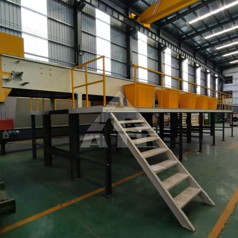 Huishoudelijk handmatig sorteerplatform voor recycling Afvalsorteermachine met en 380V Spanning