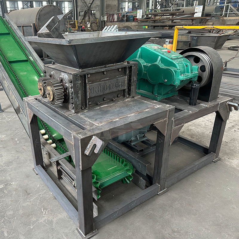 Verbreker van banden Rubber afvalband Mini metaal schroefmachine Double Shaft Schroefmachine voor kunststof