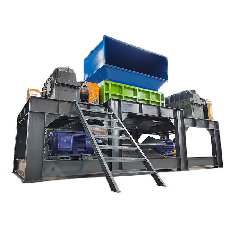 Dubbele schacht ABS plastic autoscherper ideaal voor afval recycling in verschillende industrieën