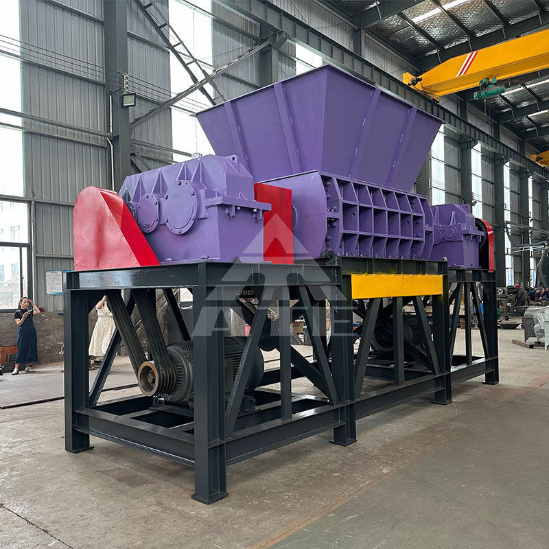 Multifunktioneel 2000 Aluminium blikken Metalen schroot Keukenafval Plastic karton gegolfde versnipper